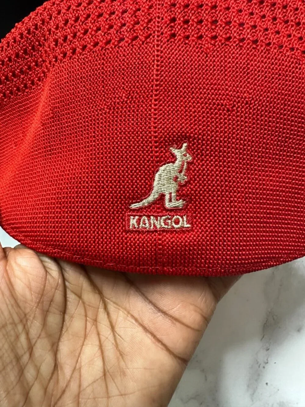 Kangol Hat Mens X-Large Red Tropic 504 Ventair Hip Hop Rap 80s 90s Streetwear
